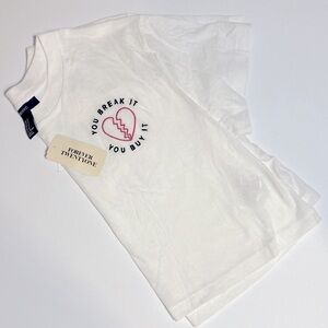 Forever 21 ‘You Break it you Buy It’ Cropped Tee